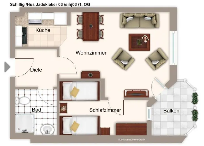 Hus Jadekieker Hus Jadekieker 03 Daire